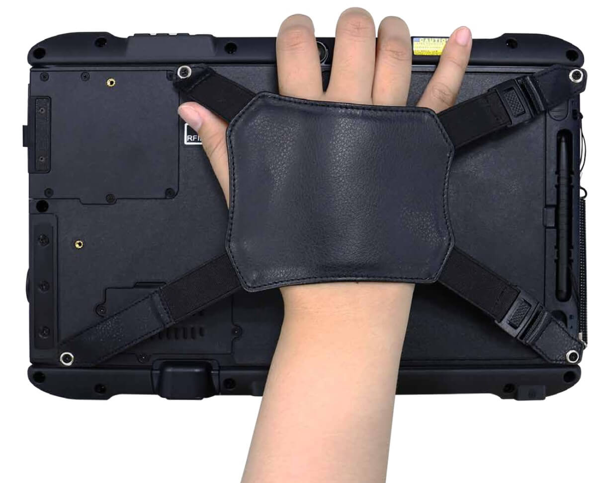 Handschlaufe am Rocktab U212 Rugged Tablet mit Hand