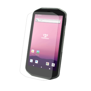 Scoria A105 Rugged Handheld Ansicht von vorne mit stilisiertem Bildschirmschutz