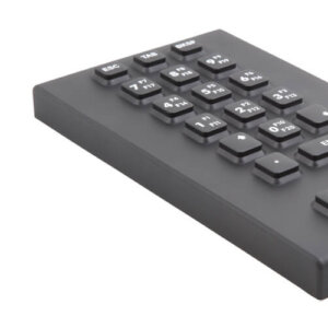 Robust numeric silicone keyboard